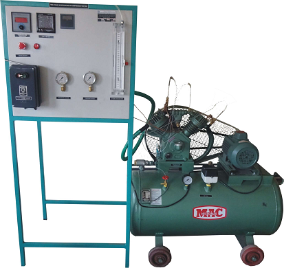 Reciprocating Air Compressor Test Rig